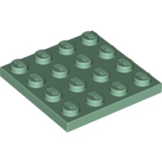 LEGO零件 薄板磚 4x4 沙綠色 3031 4633695 6227073【必買站】樂高零件