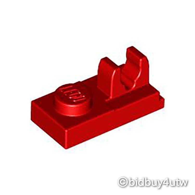 LEGO零件 變形平板磚 1x2 92280 紅色 4597713【必買站】樂高零件