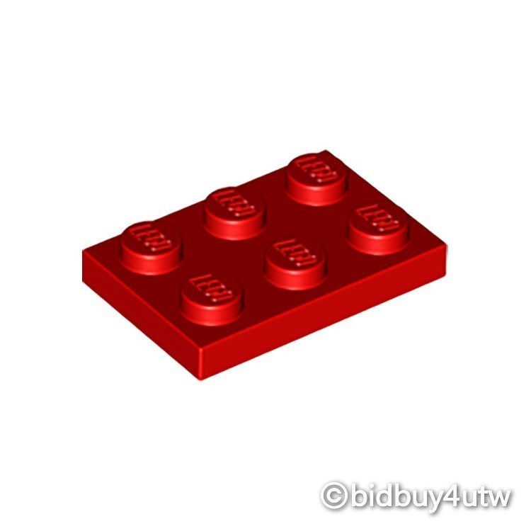 LEGO零件 薄板磚 3021 紅色 302121【必買站】樂高零件