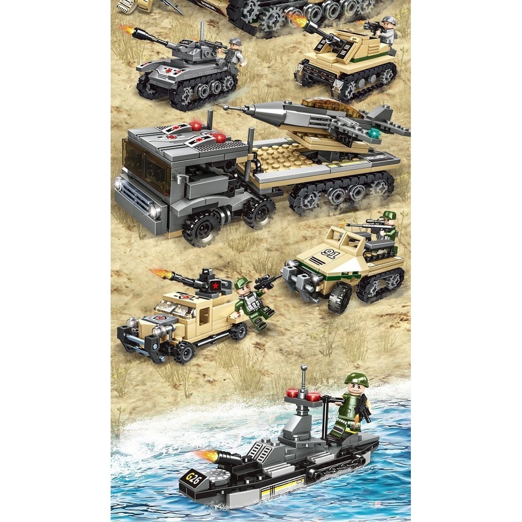積木 玩具 男孩坦克車玩具兼容樂高 99a主戰坦克戰爭 積木 城市系列軍事益智類