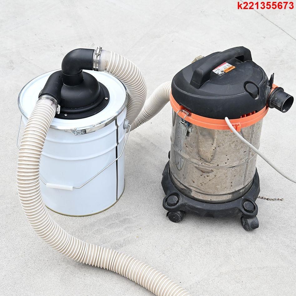 ✨✨50塑料改裝吸塵器旋風集塵器小型旋風桶粉塵過濾分離器木工除塵器
