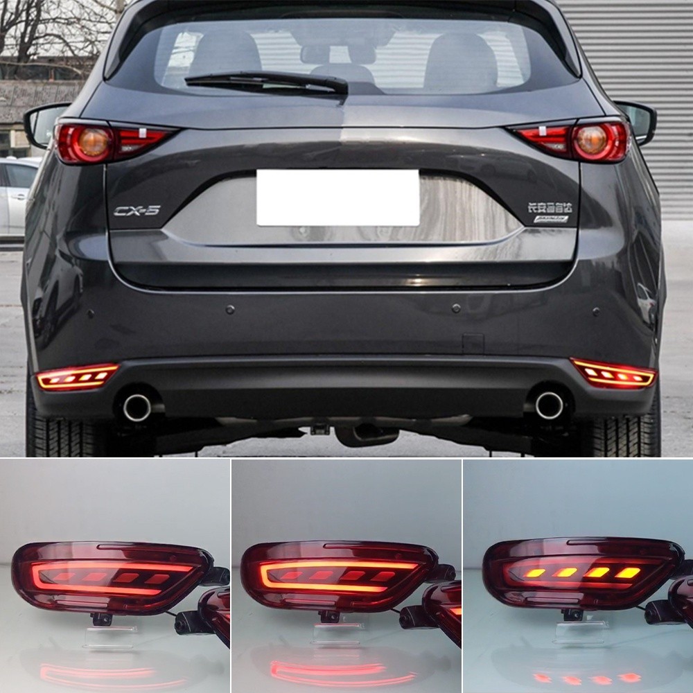 熱賣✅馬自達MAZDA 2017-2021 二代 2代 CX5 CX-5 LED後霧燈 後杠燈 刹車燈 轉向燈 多功能霧