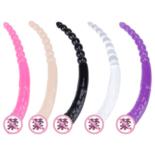 優選精品*透明雙頭龍女用自慰器具柔軟假陽具情趣後庭拉珠肛塞成人用品肛門 矽膠肛塞 刺激肛門 後庭肛塞 肛門塞 擴肛 激情
