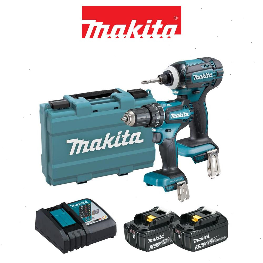 MAKITA 牧田 18V 超值雙機組DTD149+DHP485 DLX2344