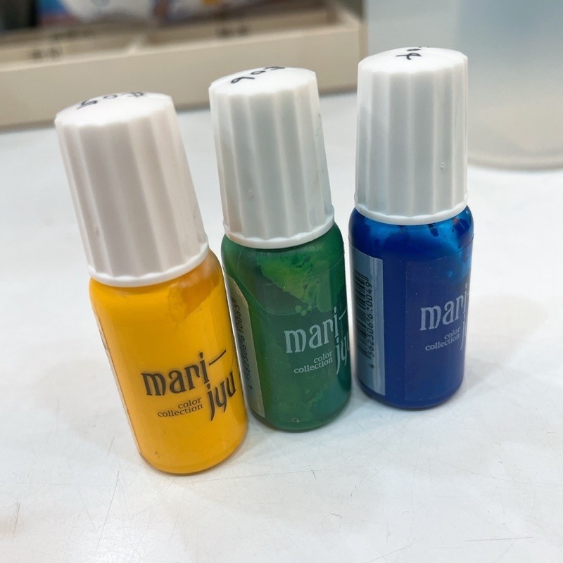 二手商品 mari-jyu 美甲專用 彩繪顏料 壓克力顏料