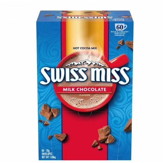 Swiss Miss MILK CHOCOLATE 即溶可可粉/ DARK CHOCOLATE 香醇巧克力可可粉