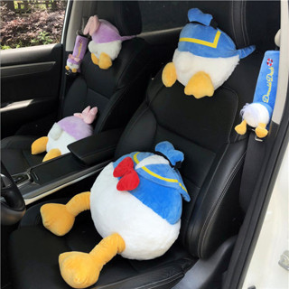 💞千禧百貨生活館💞 汽車百貨 汽車頭枕車載護頸枕創意卡通可愛車枕車用枕頭座椅枕汽車座椅腰靠