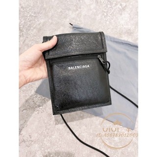 正品現貨 Balenciaga 巴黎世家 532298 黑色 羊皮 斜背包 GD包 手機包 肩背包 側背包