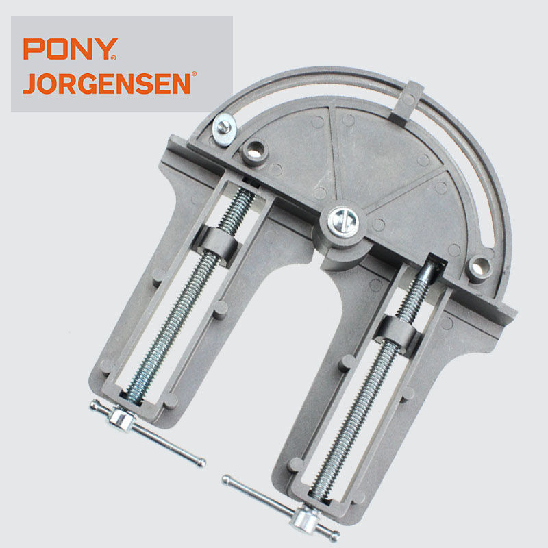 美國PONY可調角度角夾木工夾具相框夾固定夾緊器90度45°固定角規