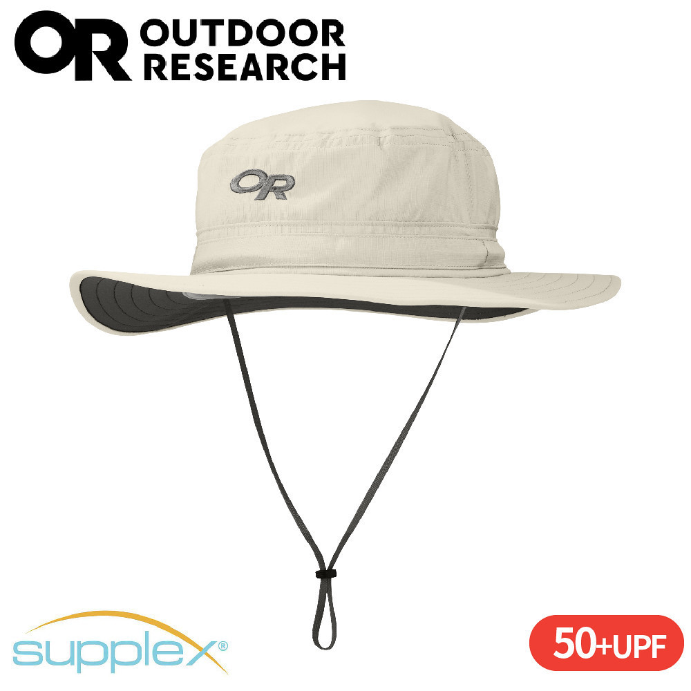 【Outdoor Research 美國 Helios Sun 抗UV透氣中盤帽《沙色》】243458/抗紫外線防曬帽