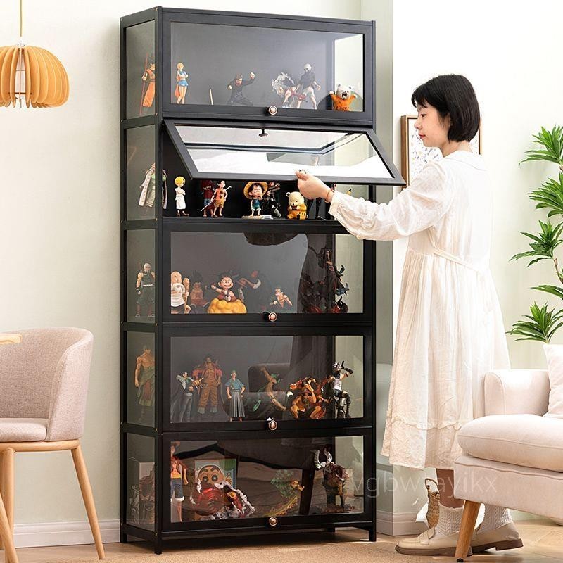 手辦展示柜樂高亞克力展示架非玻璃產品陳列柜子貨架模型玩具煙柜