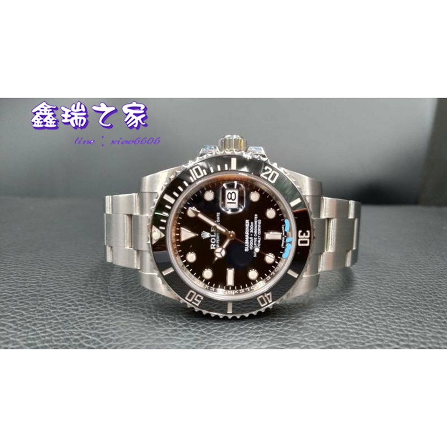 ROLEX 勞力士 116610LN 黑水鬼 40mm不鏽鋼.黑色陶瓷外圈.新款可伸縮潛水錶扣.全新珍藏未使用過.整隻膠