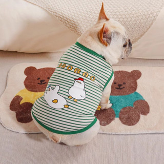 新款法鬥鬥牛犬衣服夏季狗狗衣服薄款彈力透氣寵物小型犬鬥牛犬巴哥法鬥背心夏天可愛