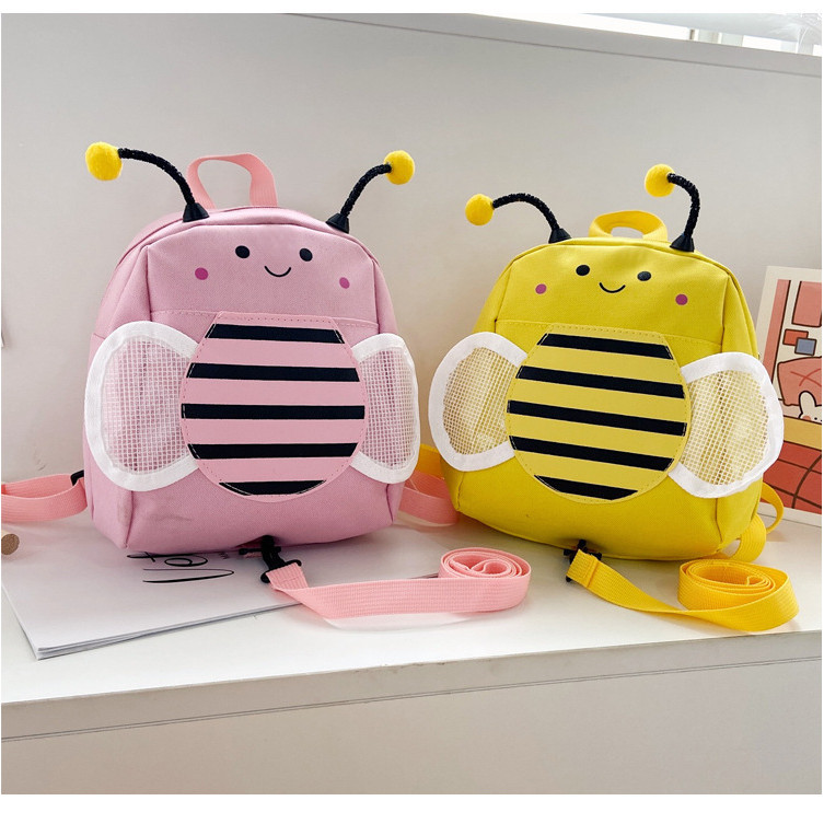 💕倉鼠小鋪💕兒童書包 國小書包 小學書包 卡通可愛書包 韓式背包 小蜜蜂 動物圖案背包