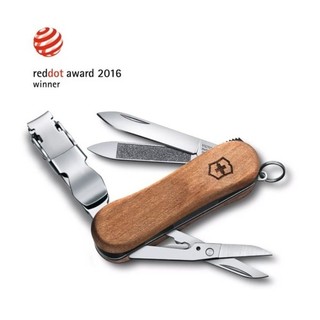 【Victorinox 瑞士維氏】 NAIL CLIP WOOD 580 指甲剪 65mm(0.6461.63) 墊腳石購物網