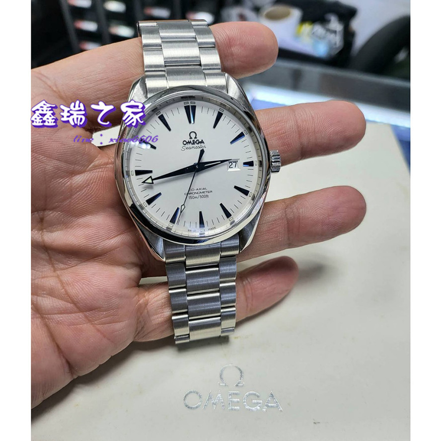 歐米茄 Omega 海馬 AQUA TERRA 白面 2502.33.00 42mm 闊箭 Seamaster