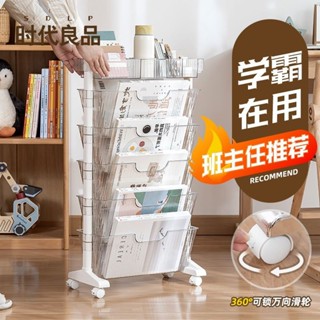 PET透明書本收納盒 漫畫收納 書架 展示盒 儲物整理箱子 裝放書籍收納箱 手提小書筐圖書架 漫畫書珍藏可移動透明書架學