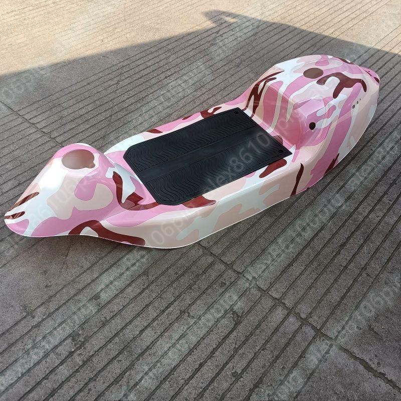 店主推薦@@小海豚電動車外殼迷你海豚代駕滑板車配件外殼塑料踏板套 8寸輪子