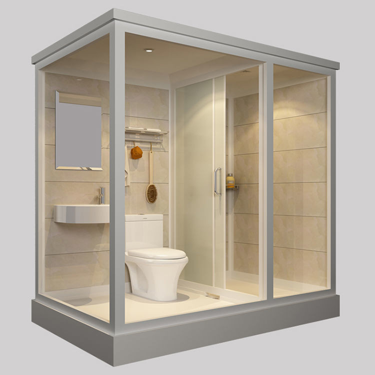 {特價清倉}整體淋浴房傢用整體衛生間簡易集成厠所一體式洗澡間幹濕分離浴室