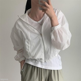 新品💞韓版刷刷外套拉鍊外套防曬外套短版外套工裝外套抽繩chic簡約短外套長袖外套收腰立領女神