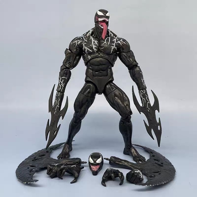 Venom毒液2屠殺玩具公仔電影版手辦關節可動模型擺件漫威玩偶禮物