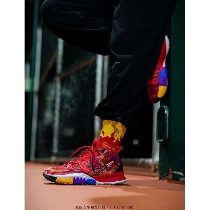 NIKE Kyrie 7 EP 經典紅 英雄主題 字母哥 實戰 籃球鞋 DC0589-600 男鞋