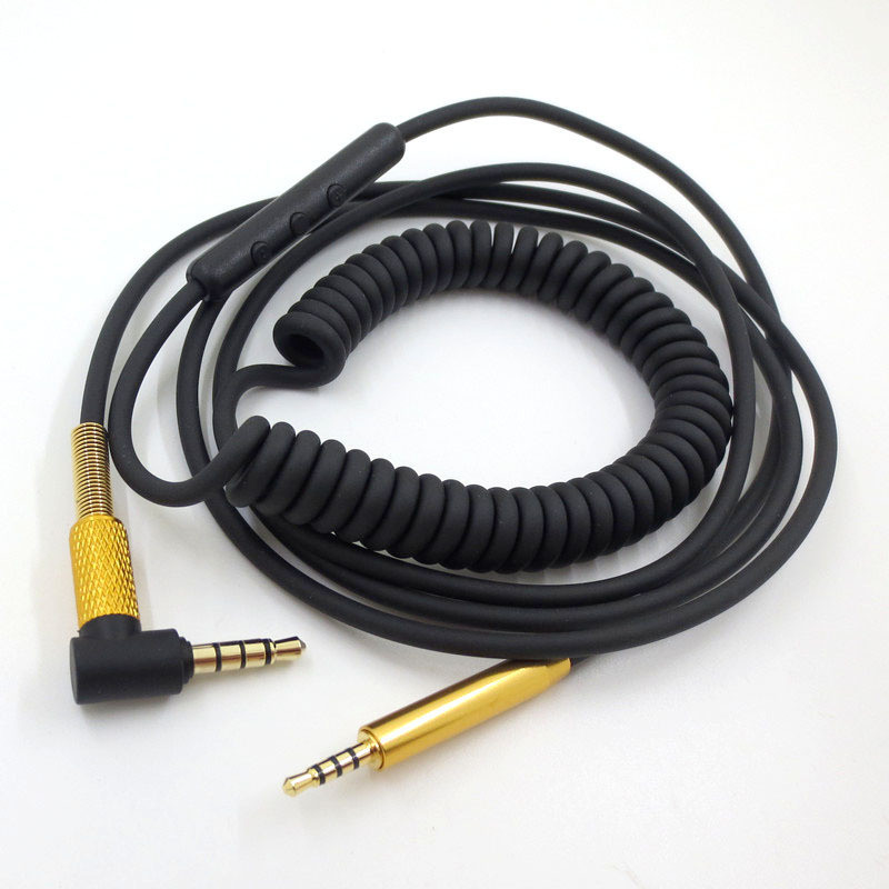 🔵適用於 耳機綫接口 BOSE QC25 QC35 JBL J55 88 耳機綫 2.5mm接口 彈簧綫