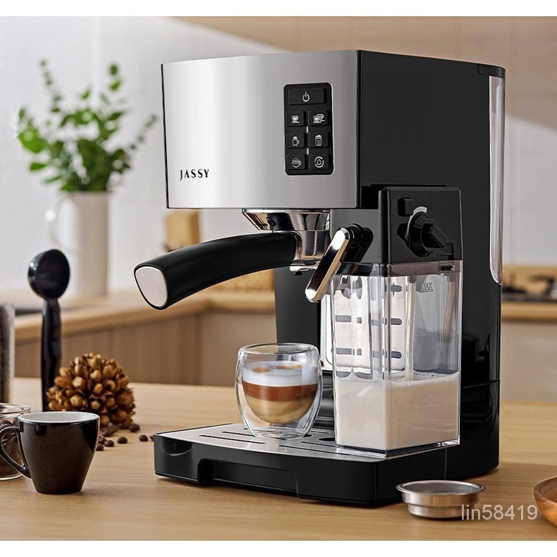 磨豆機 全自動咖啡機 傢用小型咖啡機 意式打奶泡機一體 19bar咖啡機 咖啡機