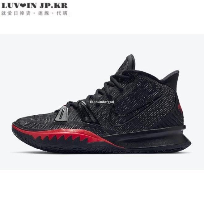 【日韓連線】Nike Kyrie 7 黑紅 籃球 男鞋潮流 CQ9327-001