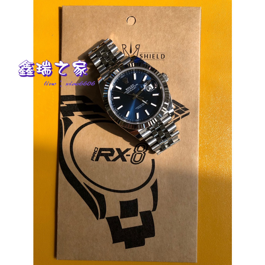 勞力士 ROLEX datejust五珠帶系列 41mm RX8手錶代客貼膜