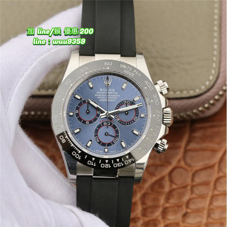Rolex 勞力士 116500 N廠迪通拿 三眼計時錶 熊貓 4130自動機芯 機械錶