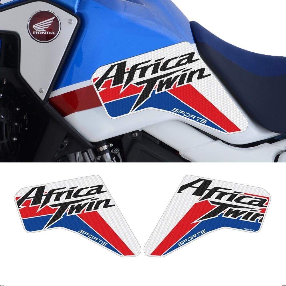 【機車改裝】適用於本田 Africa Twin ADV Sport 2018-2019側油箱墊保護護膝防滑墊 油箱貼 側