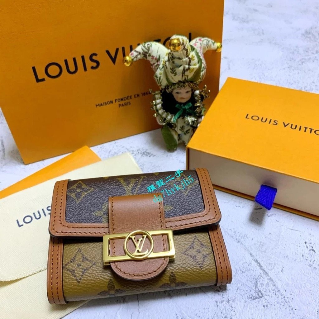 雅萱二手 LV LOUIS VUITTON路易威登 達芙妮短款錢包 LV錢夾 短夾DAUPHINE M68725