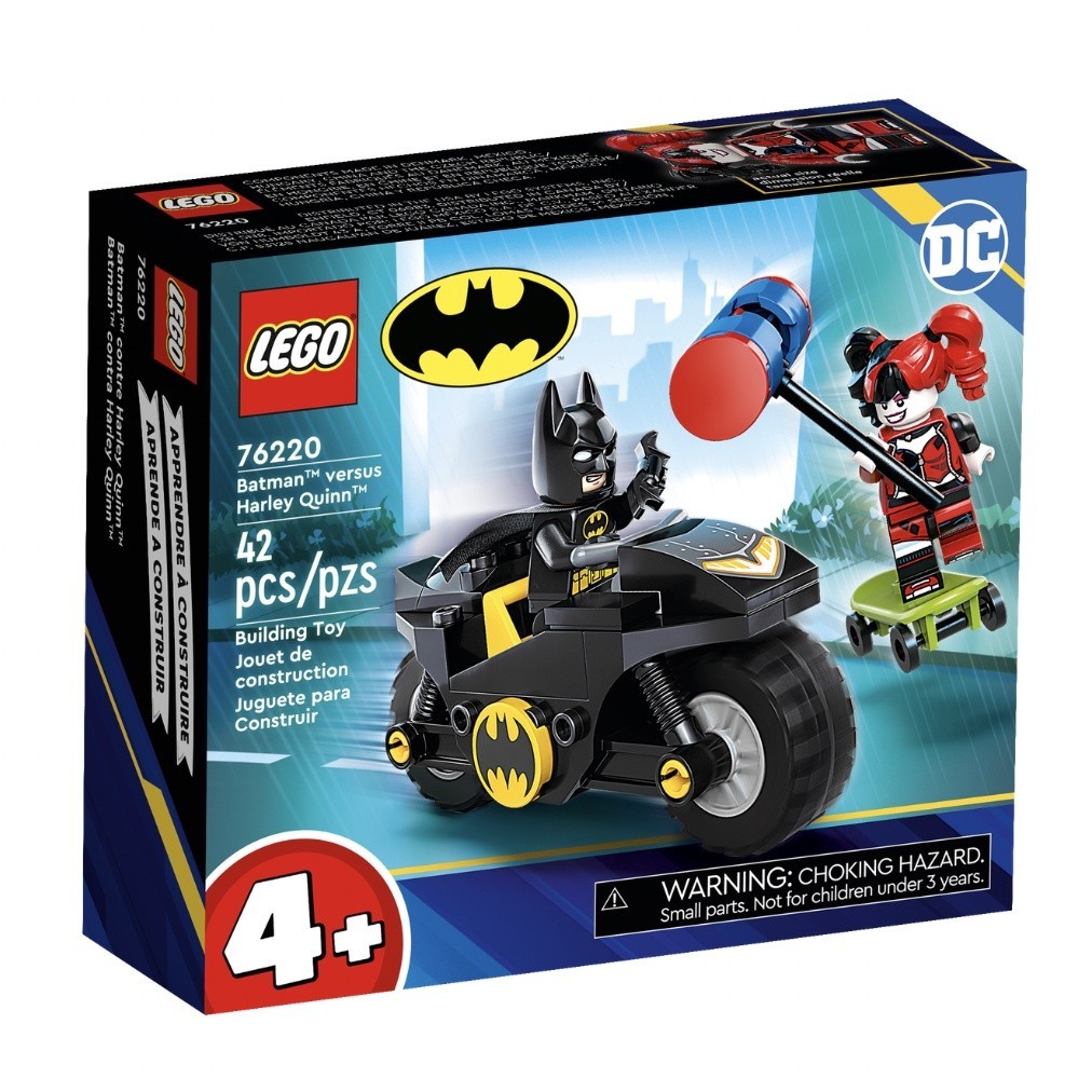 『現貨』LEGO 76220	DC-蝙蝠俠與小丑女  盒組     【蛋樂寶樂高館】
