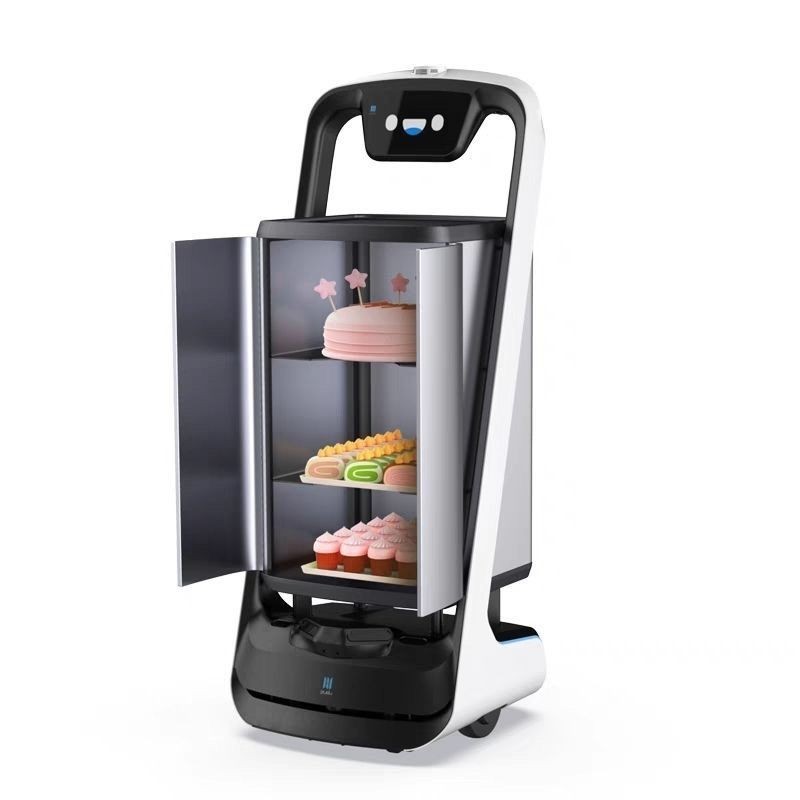 【優品上新】智能送餐機器人火鍋餐廳迎賓自動送物上服務員傳菜酒樓黑科技