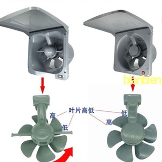 *yyy優選好物*抽油機配件油王廚房翻蓋換氣扇葉子排風扇塑膠葉片易拆洗扇葉