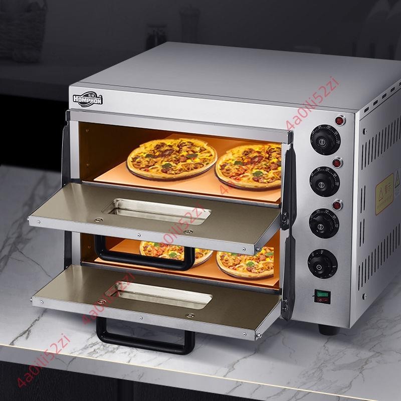 [企業店鋪]泓鋒商用披薩pizza電熱烤箱曲奇餅烤爐大容量獨立定時廠家直銷 可開票