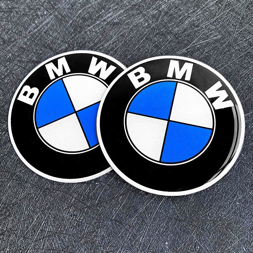 免運 機車3D凝膠反光標誌貼花 汽車前引擎蓋貼紙 後行李箱 徽章 適用於BMW X1 X3 X5 X6 1 3 5 7