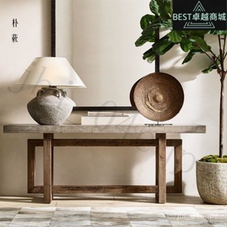 |全網最低 可開發票|簡約實木入戶玄關桌輕奢玄關臺供桌條案靠墻窄邊桌端景臺走廊條幾