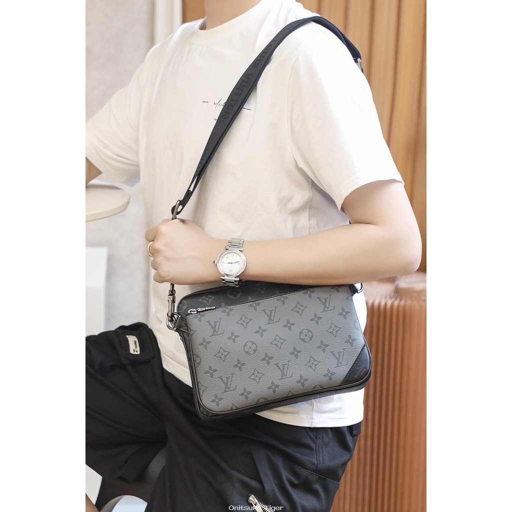 [二手正品]LV M69443 三合一郵差包 男士