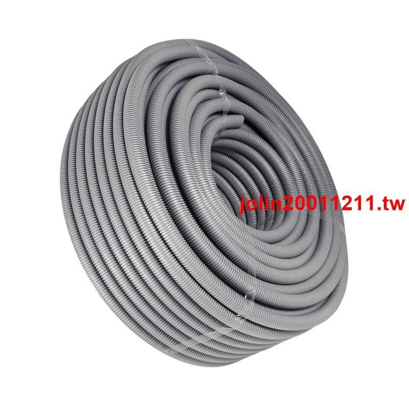 精品熱賣*PP灰色防火阻燃聚丙烯 塑料波紋管 線束電纜光纖套管可開口
