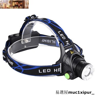 熱銷~L2鋁合金頭燈 防水LED強光 伸縮變焦頭燈 戶外感應釣魚充電頭燈