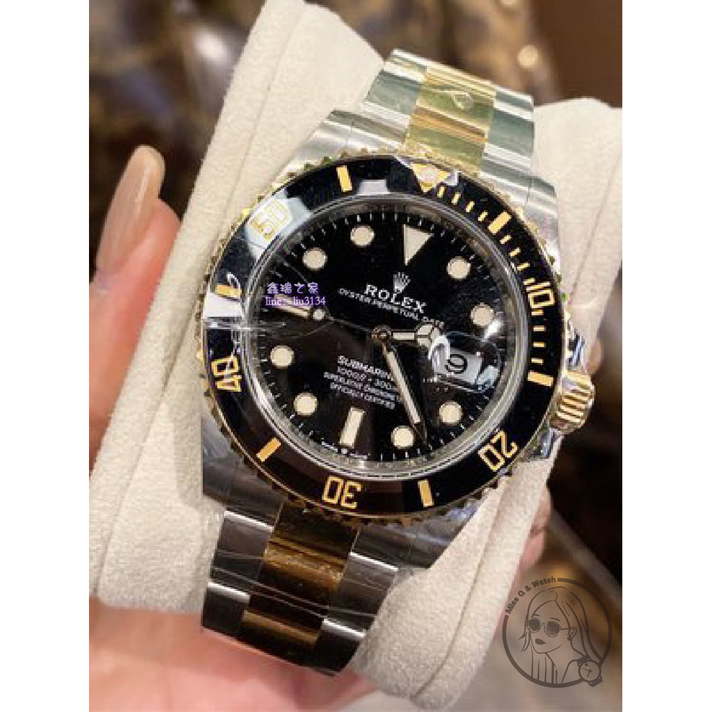 ROLEX 新款半金黑水鬼126613LN🔺2022年｜新式卡｜全新品