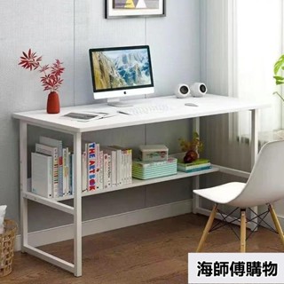 【爆款 熱銷】書桌學生學習桌簡約電腦桌臺式桌傢用臥室簡易辦公桌子出租屋租房 R6BH 海師傅購物