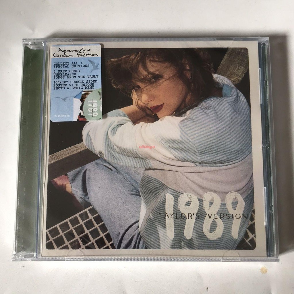CD 泰勒 霉霉 Taylor Swift 1989 Taylor's Version含海報 綠＆全新塑封專輯