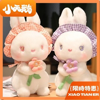 小天鵝 新款可愛小白兔公仔玩具 創意禮物 洛麗塔風格兔子玩偶 兔子娃娃布偶 可愛抱枕娃娃 兒童 女生 禮物