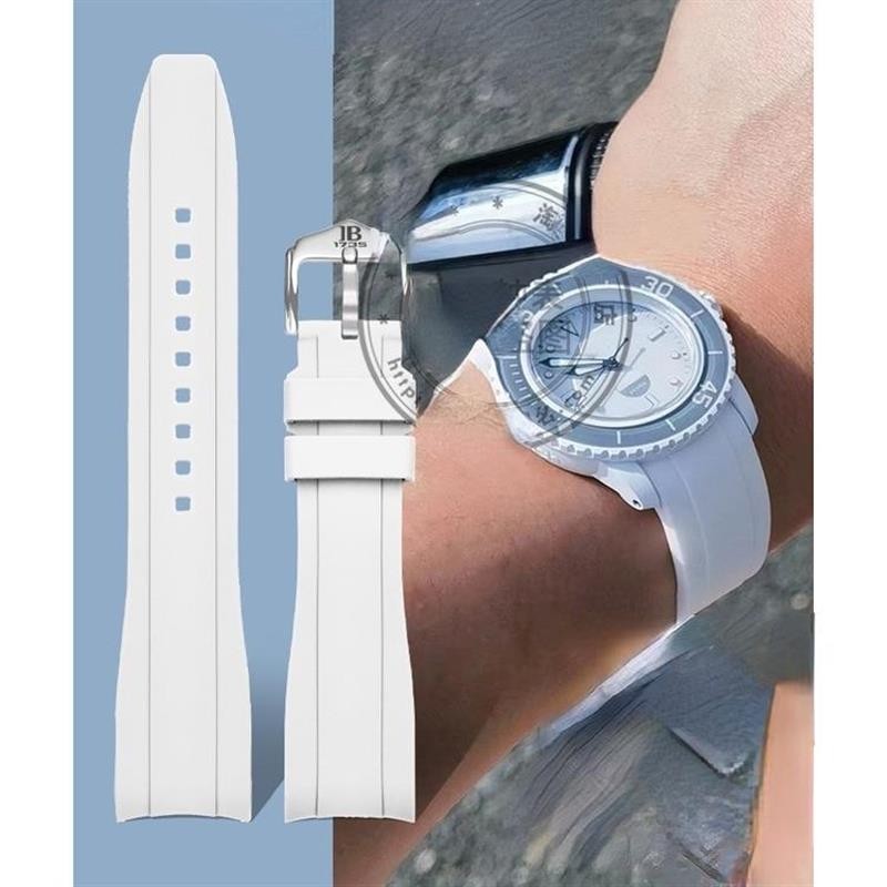 【台灣出貨】Blancpain x S-watch Joint Collection 男士女士潛水運動防水錶帶矽膠錶帶月
