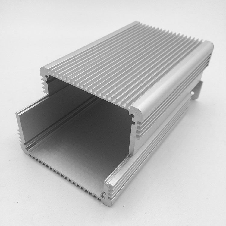 🔥精品推薦¤功放箱鋁合外殼diy機箱盒型材殼體電源盒儀表機殼鋁殼鋁盒82x60