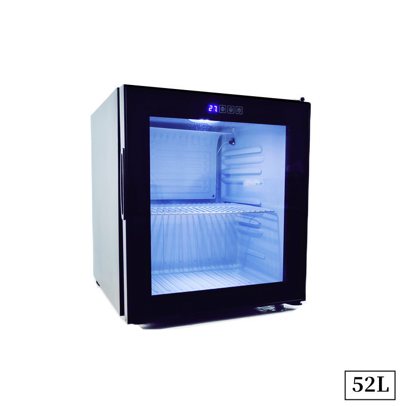 52升冷藏保鮮展示柜留樣柜支持打樣定logo玻璃門小冰箱