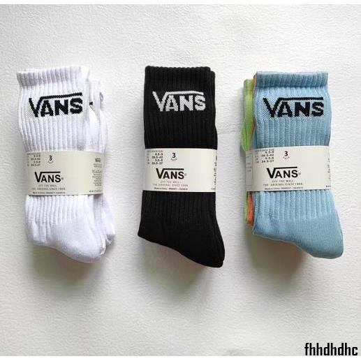 台灣熱賣3雙入基本款 厚底 中筒襪 單入 長襪 VANS襪 籃球襪 滑板襪 VANS襪子VANS